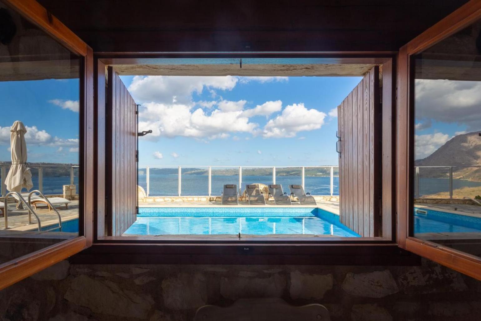 Souda Bay View Villa Kalámion Екстериор снимка