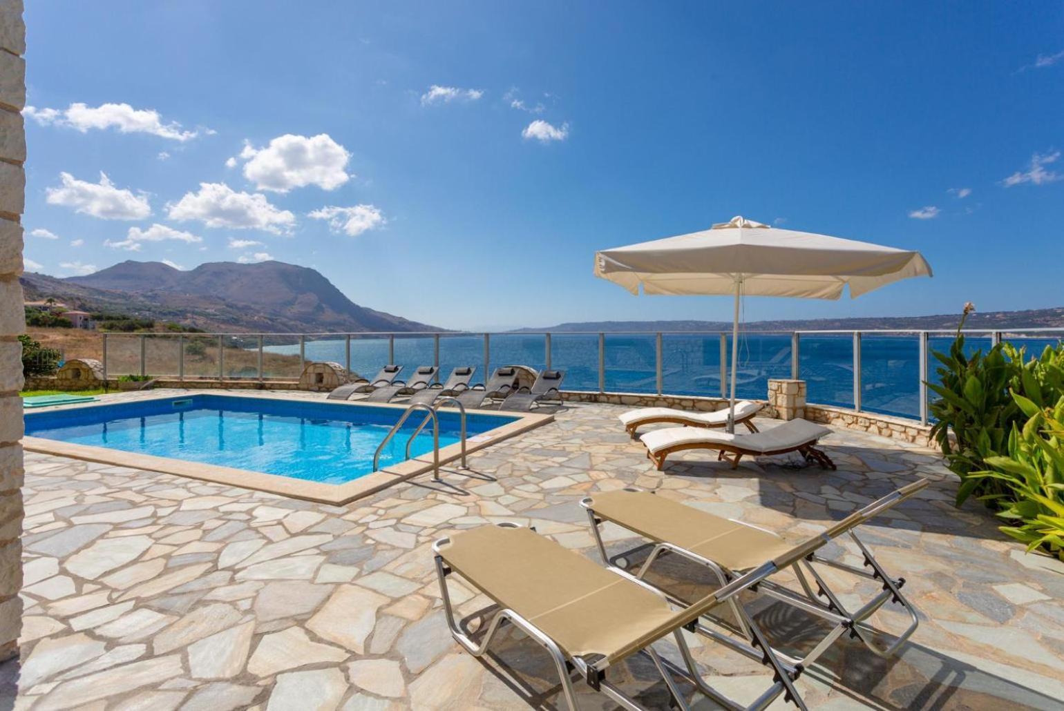 Souda Bay View Villa Kalámion Екстериор снимка