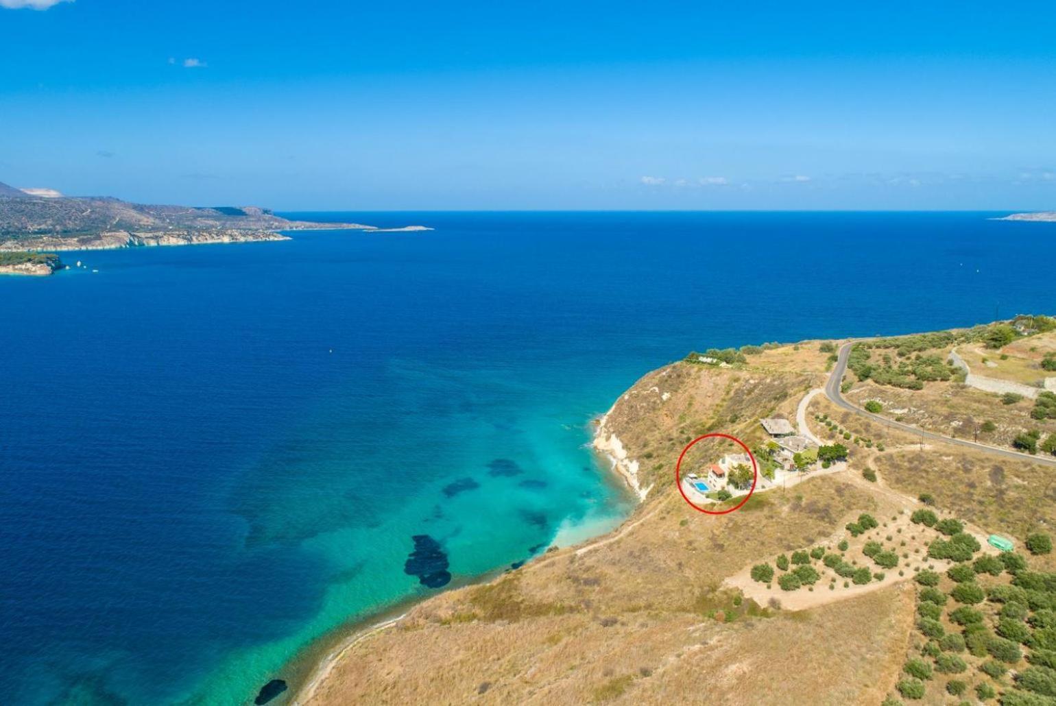 Souda Bay View Villa Kalámion Екстериор снимка